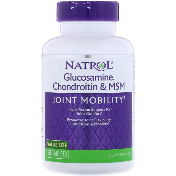 Natrol Glucosamine Chondroitin & Msm - 150 Cap