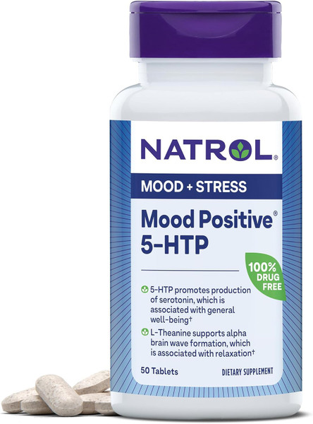 Natrol Mood Positive 5-Htp 50Mg - 50 Cap