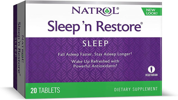 Natrol Sleep'N Restore Sleep Support - 20 Cap