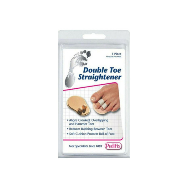 Pedifix Double Toe Straightener One Size Fits Most [#P57] 1 Each