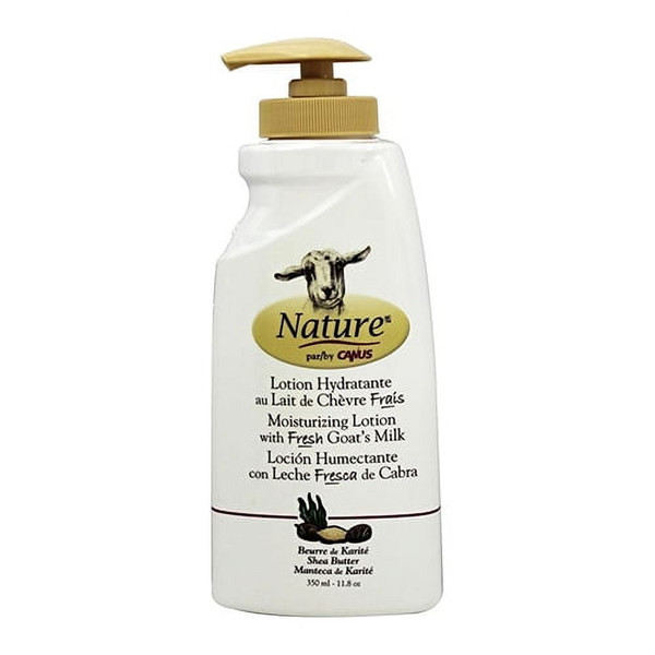 Nature Lotion With Fresh Goats Milk Shea Butter 11.8 Fl Oz