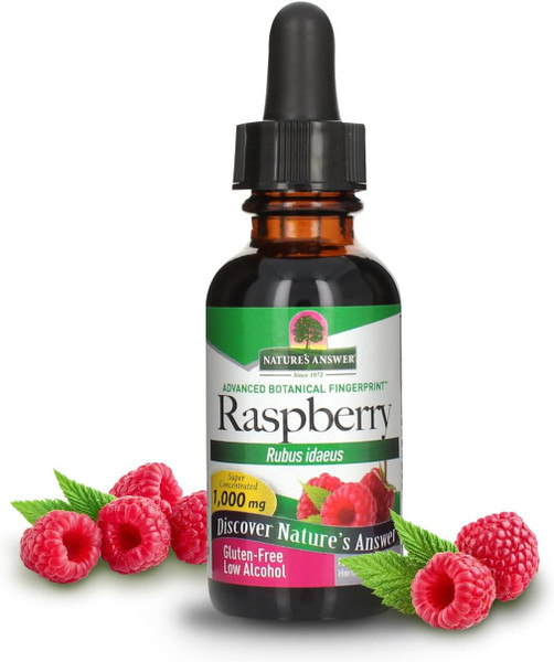 Nature'S Answer Low Organic Alcohol Raspberry Leaf 1 Fl Oz
