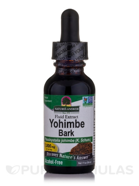 Nature'S Answer Yohimbe Alcohol-Free 1 Fl Oz
