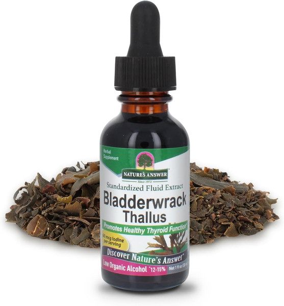 Nature'S Answer Bladderwrack Thallus With Organic Low 1 Fl Oz