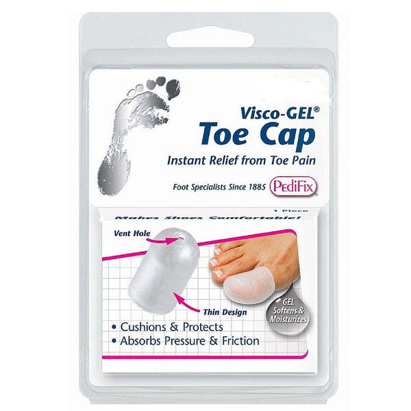 Pedifix  Visco-Gel Toe Cap, X Large 1 Ea