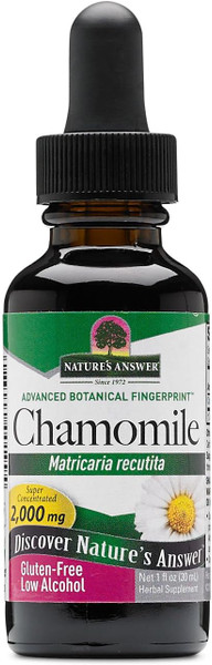 Nature'S Answer Chamomile Flower Low Alcohol 1 Fl Oz