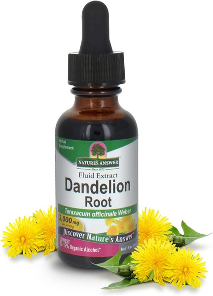 Nature'S Answer Dandelion Root With Low 2000Mg 1 Fl Oz