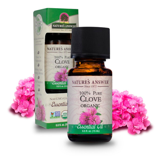 Nature'S Answer Organic Clove Essential Oil 0.5 Fl Oz