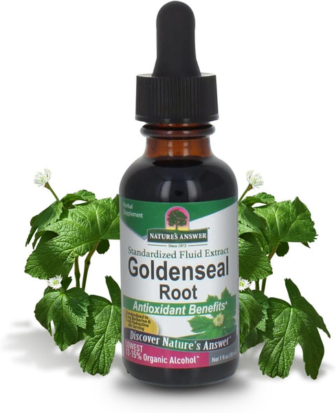 Nature'S Answer Goldenseal Root With Organic 1 Fl Oz
