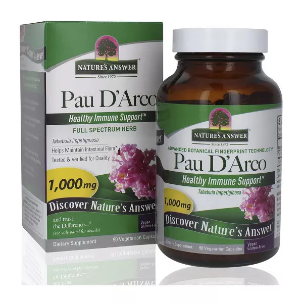 Nature'S Answer Pau D'Arco Inner Bark Immune Support 90 Caps