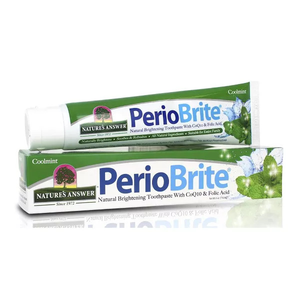 Nature'S Answer Periobrite Toothpaste Fluoride Free Coolmint 4 Oz