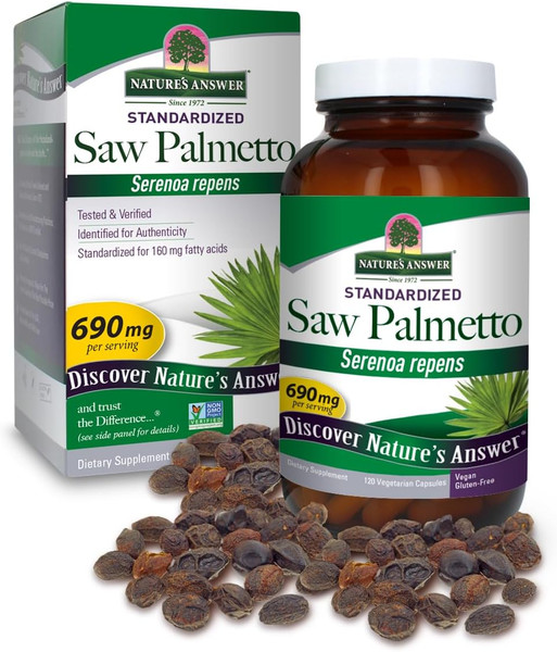 Nature'S Answer Saw Palmetto 690 Mg - 120 Caps
