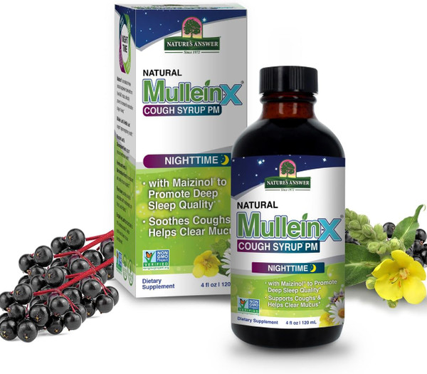 Nature'S Answer Mullein X Cough Syrup Pm 4 Fl Oz