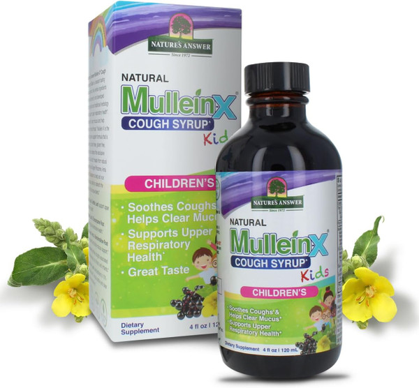 Nature'S Answer Mullein X Kids Cough Syrup 4 Fl Oz