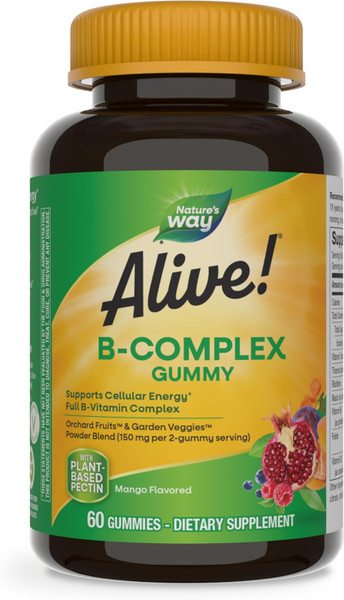 Nature'S Way Alive! B-Complex Gummies 60 Gummies