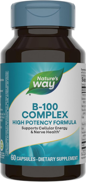 Nature'S Way B-100 Complex Supports Cellular Energy 60 Caps