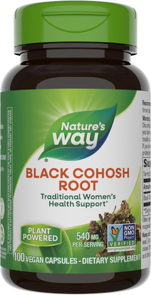 Nature'S Way Black Cohosh Root 100 Caps