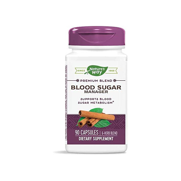 Nature'S Way Blood Sugar Gymnema Extract & Vitamin A 90 Caps