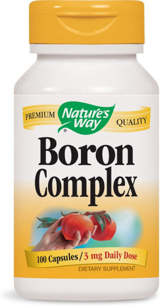 Nature'S Way Boron Complex 3 Mg - 100 Caps