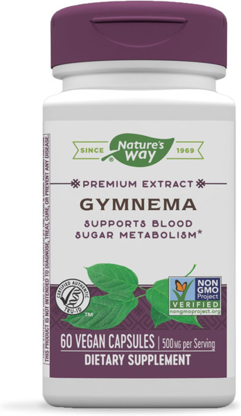 Nature'S Way Gymnema 500 Mg - 60 Caps