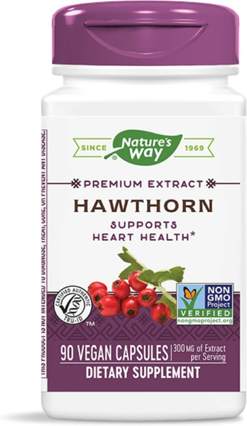 Nature'S Way Hawthorn 300 Mg - 90 Vcaps