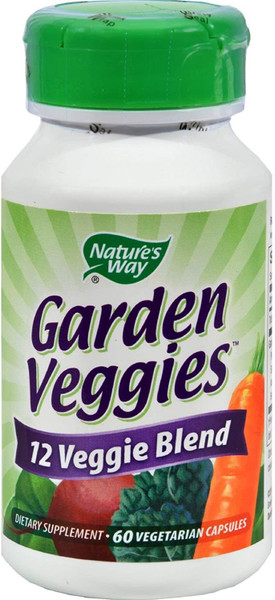 Nature'S Way Garden Veggies 12 Veggie Blend - 60 Vcaps