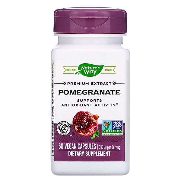 Nature'S Way Pomegranate Standardized - 60 Vcaps