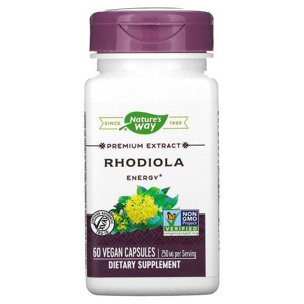 Nature'S Way Rhodiola Rosea - 60 Vcaps