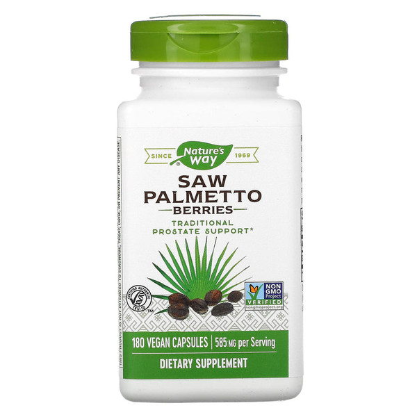 Nature'S Way Saw Palmetto Berries 180 Vcaps