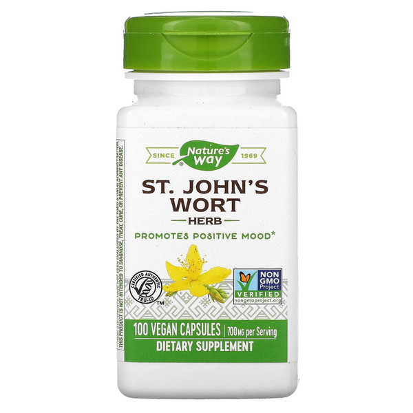 Nature'S Way St.John'S Wort Herb - 100 Vcaps