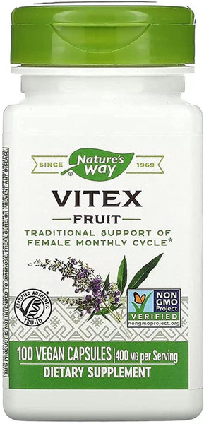 Nature'S Way Vitex Fruit 400 Mg - 100 Caps
