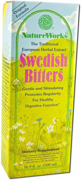 Nature Works Swedish Bitters Herbal - 16.9 Fl Oz