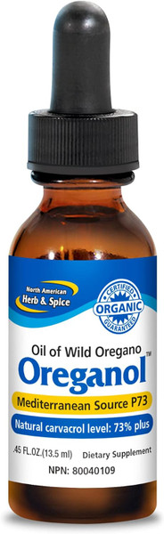 North American Herb & Spice Oreganol Wild Oil Of Oregano - 0.45 Fl Oz