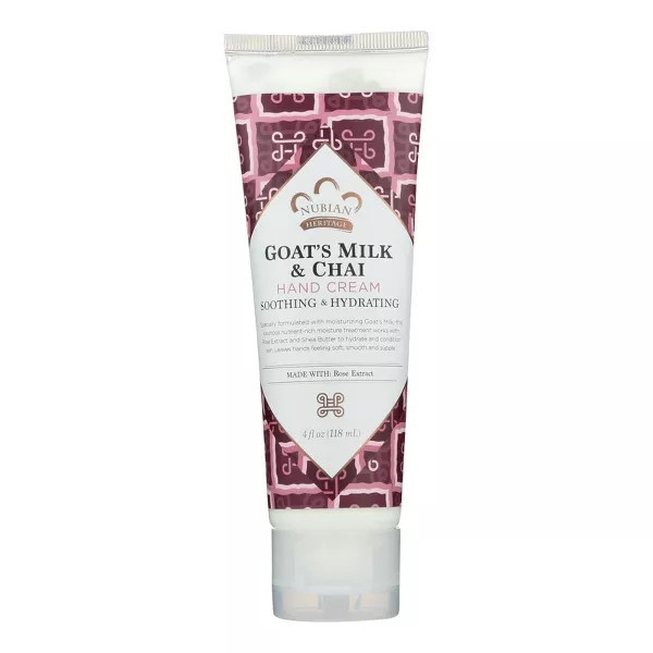 Nubian Heritage Goat'S Milk And Chai Hand Cream - 4 Fl Oz