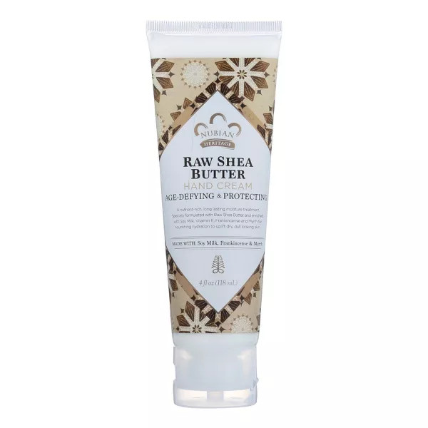 Nubian Heritage Raw Shea Butter Hand Cream - 4 Oz