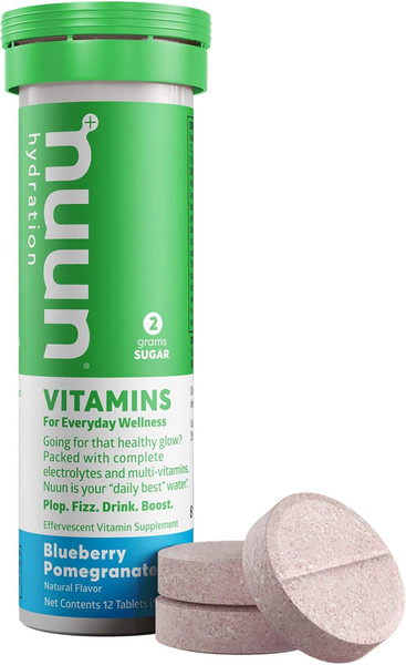 Nuun Hydration Vitamins Hydration Blueberry Pomegranate - 12 Tablets