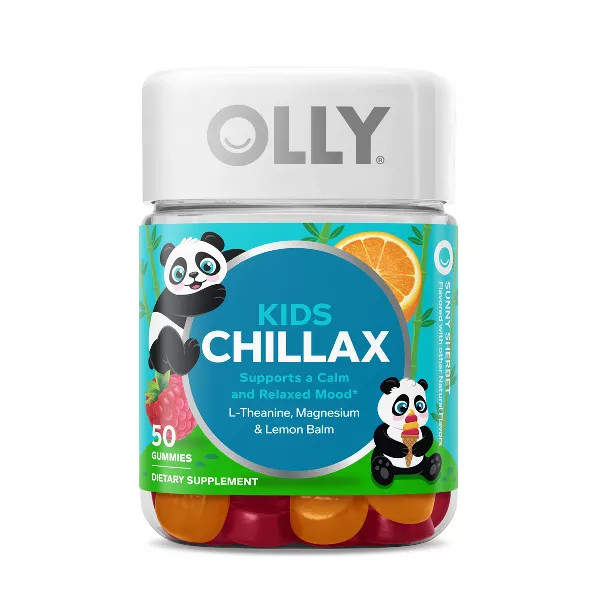 Olly Kids Chillax L-Theanine & Lemon Balm Sunny Sherbet - 50Ct
