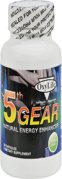 Oxylife Products 5Th Gear Energy Enhancer - 30 Caps
