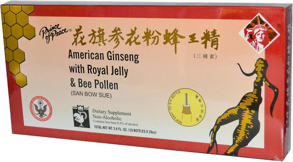 American Ginseng With Royal Jelly And Bee Pollen - 100 Count