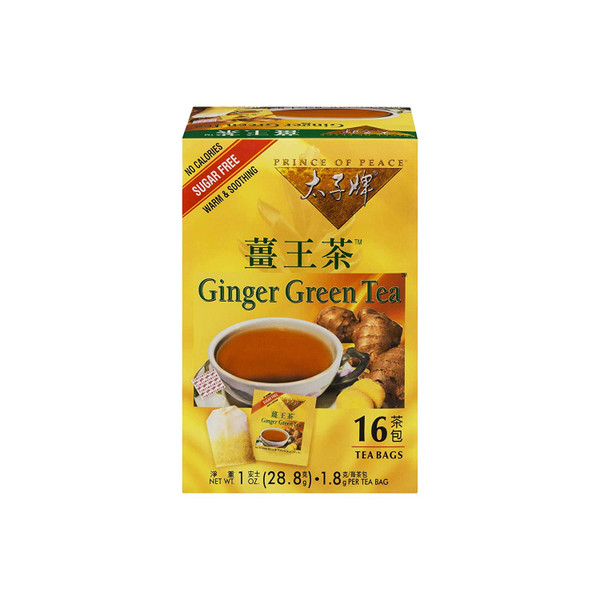 Prince Of Peace Ginger Green Tea - 16 Bags