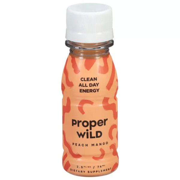 Proper Wild Peach Mango Energy Shot - 2.5 Fl Oz