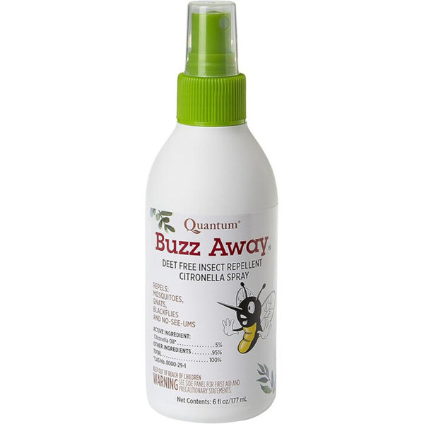 Quantum Buzz Away Insect Repellent Spray - 6 Fl Oz