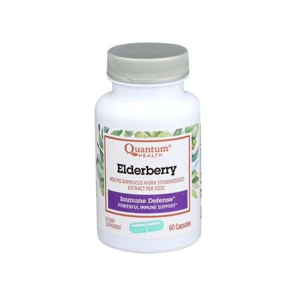 Quantum Elderberry Immune Defense Extract - 60 Caps