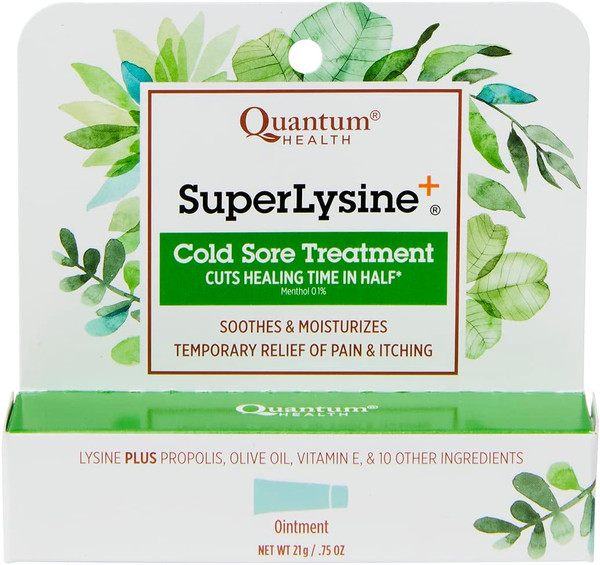 Quantum Superlysine+ Cold Sore Treatment 0.75 Oz