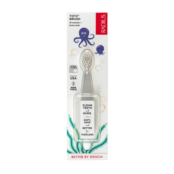 Radius Totz Toothbrush Extra Soft For 18 Plus Months - 1 Ea