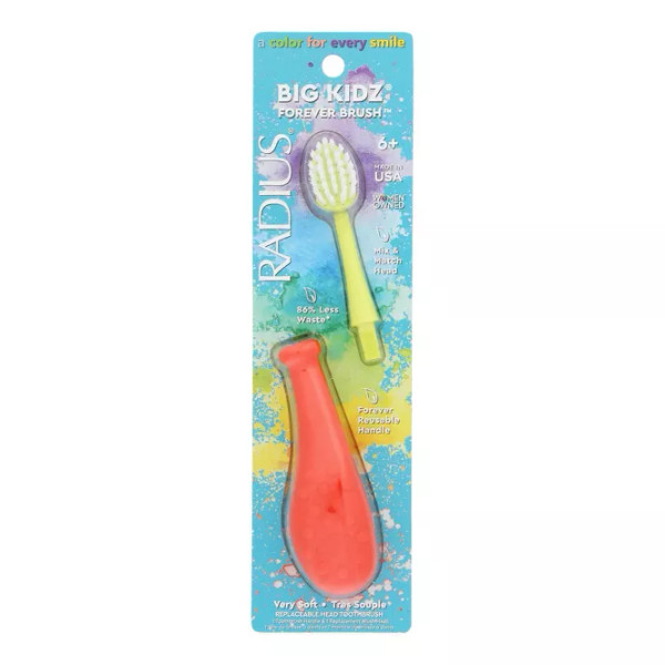 Radius Big Kidz Forever Brush Very Soft Toothbrush - 1 Ct