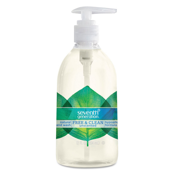 Seventh Generation Hand Wash Free And Clear - 12 Fl Oz