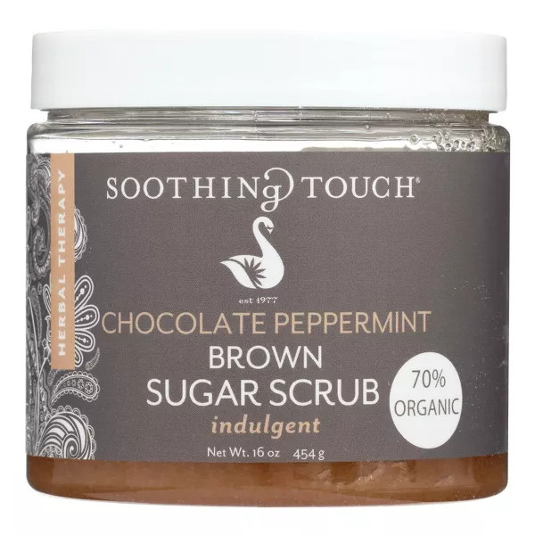 Soothing Touch Chocolate Peppermint Brown Sugar Scrub - 16 Oz
