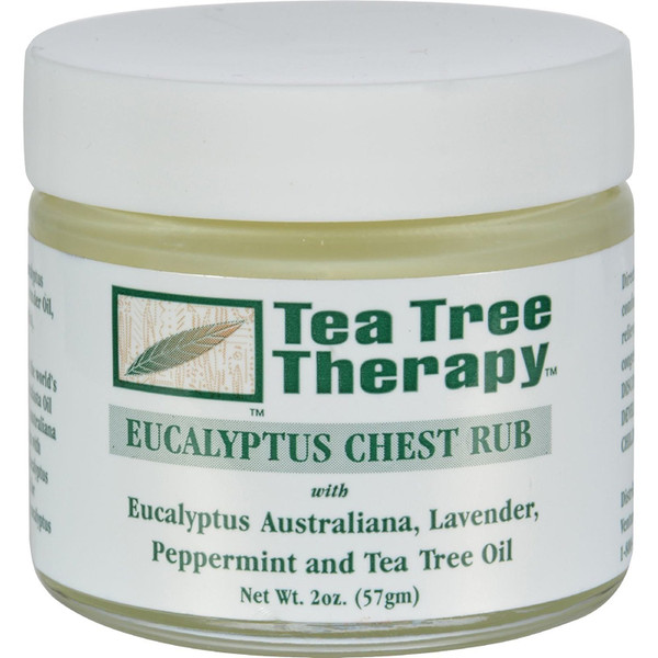 Tea Tree Therapy Eucalyptus Chest Rub - 2 Oz