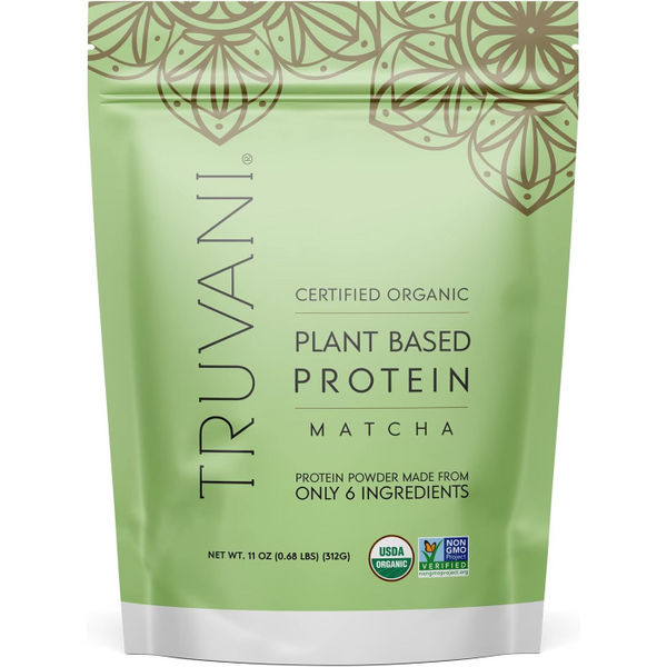 Truvani Plant Based Protein Powder Matcha - 11 Oz